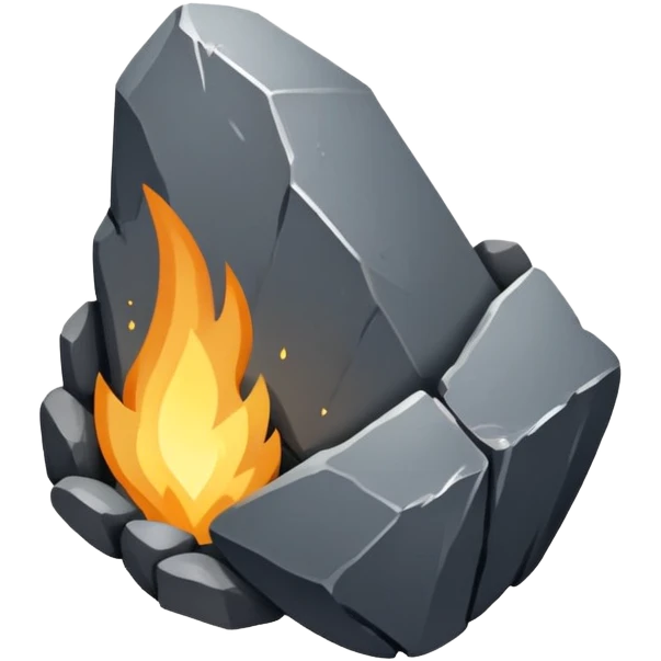 Flint and steel emoji