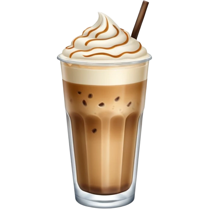 Ice latte emoji
