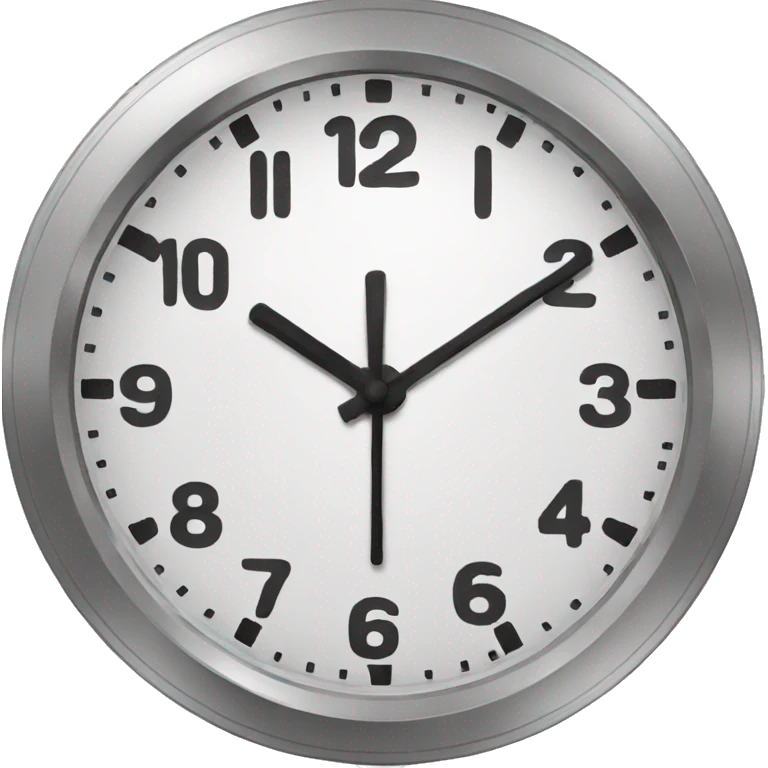 CLOCK emoji