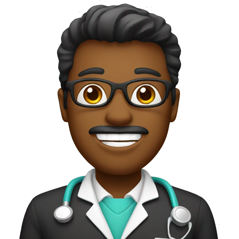 dentist black emoji
