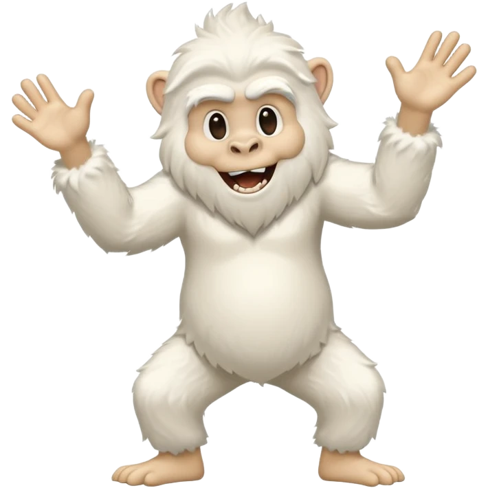 yeti dancing emoji