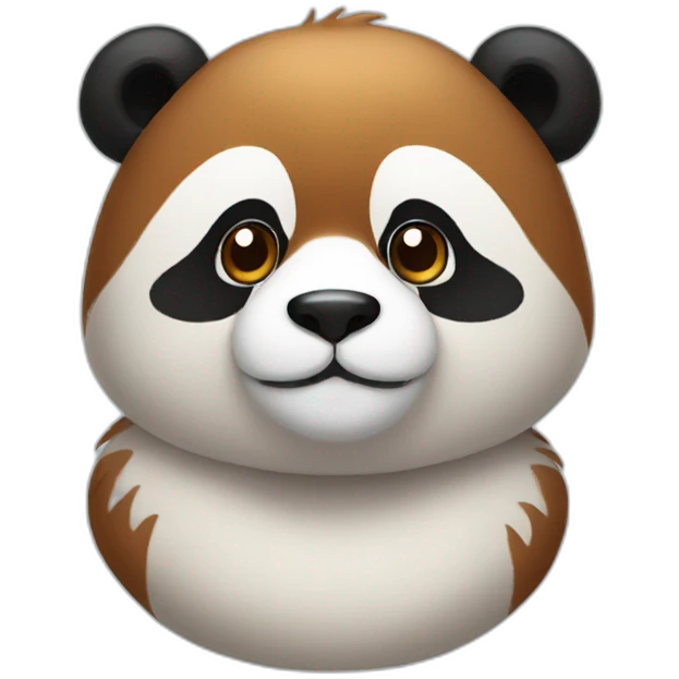 Panda roux emoji