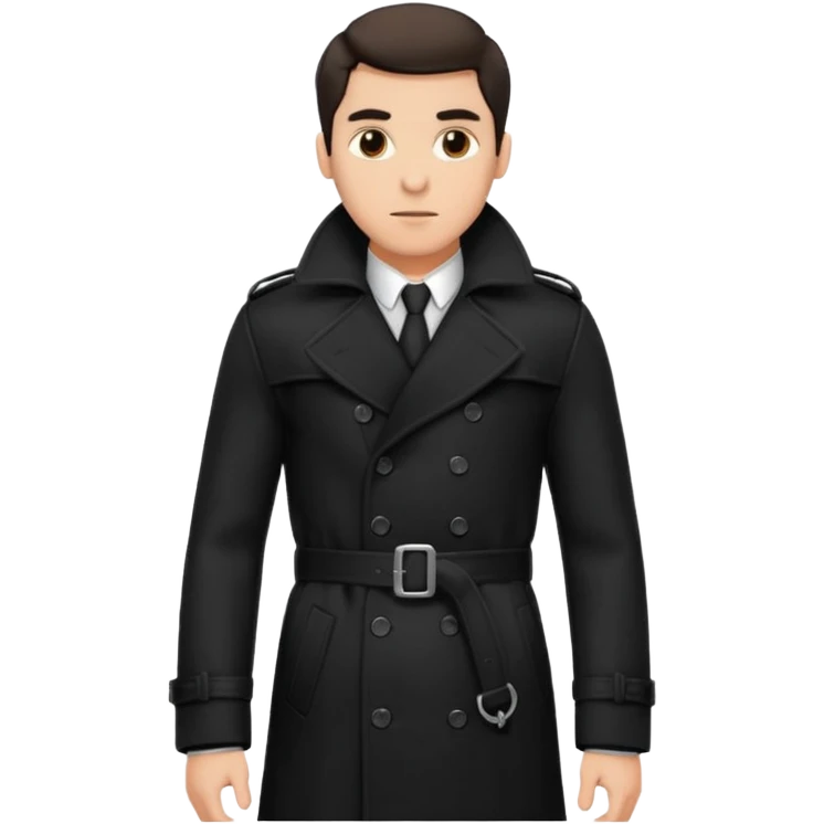 outerwear coat men trenchcoat emoji