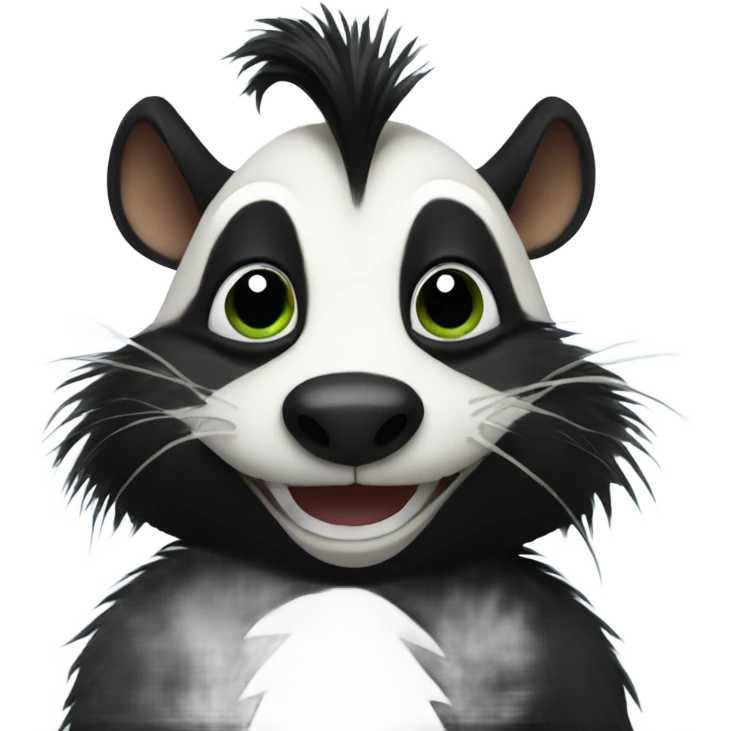 Stinky skunk emoji