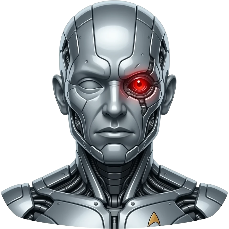 A borg from Star Trek emoji