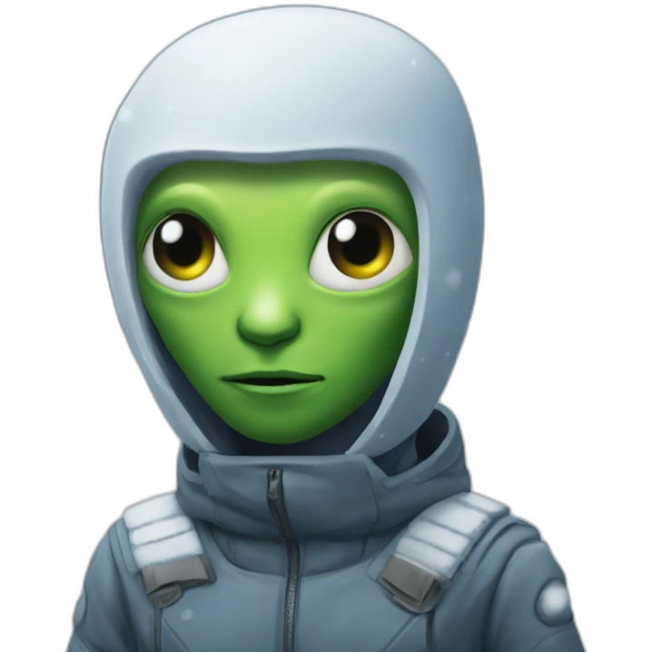Snow：alien emoji