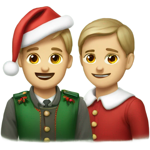 Hungary Poland christmas emoji