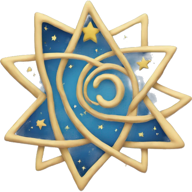 Star and spiral combined  emoji