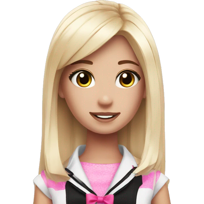  Yandere likes Barbie?! emoji