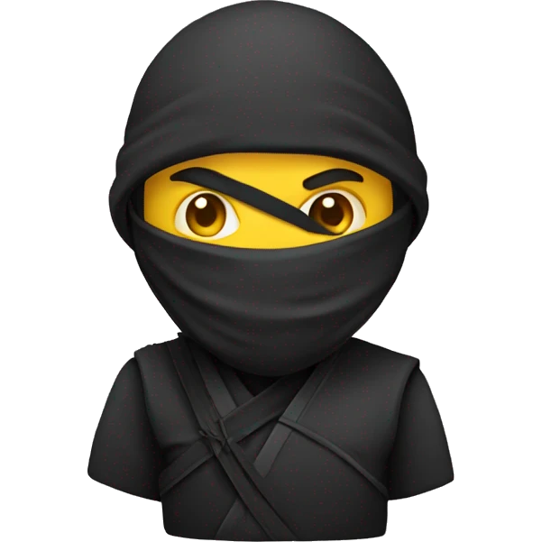 Ninja programador emoji