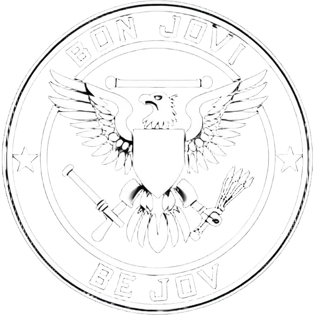 Bon Jovi 1986 band logo emoji