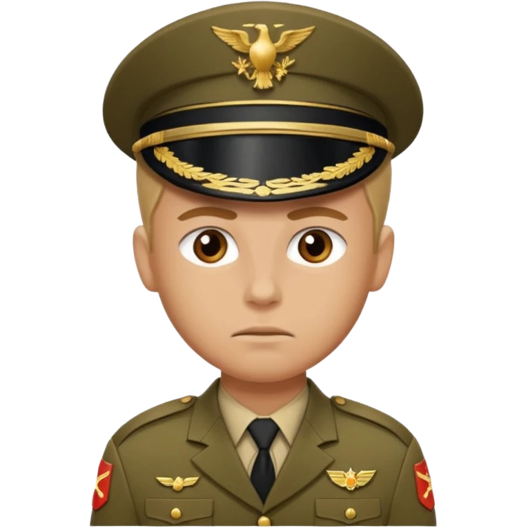 His rank is soldier emoji