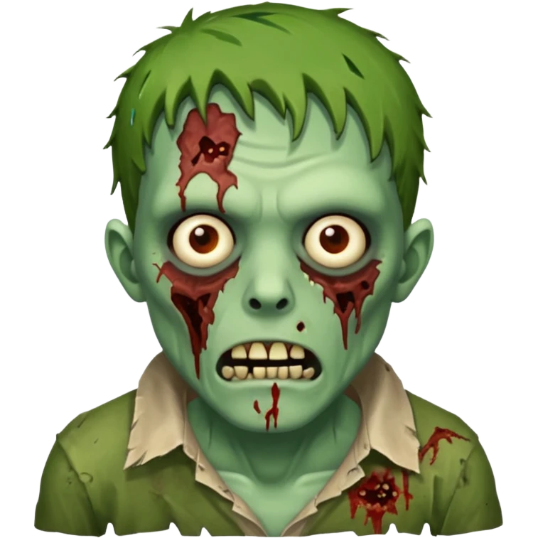 Zombie man emoji