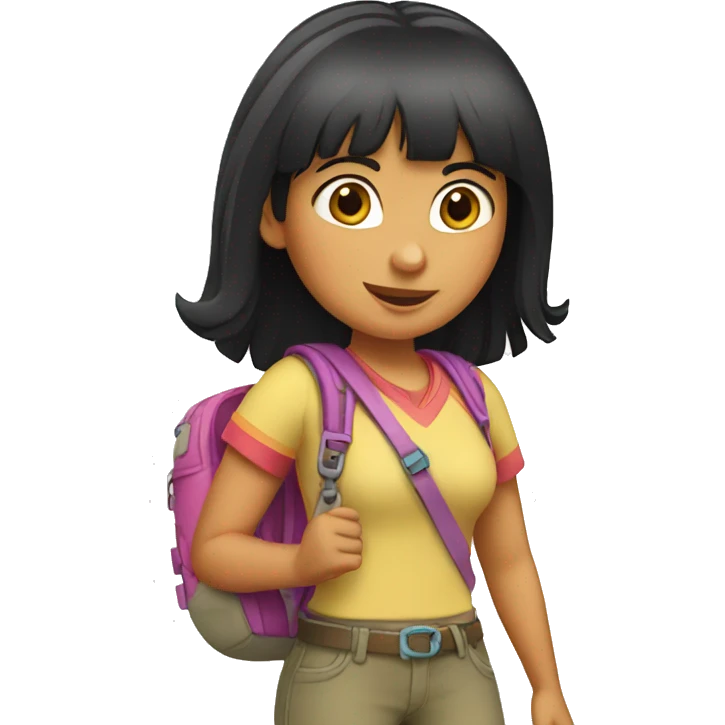 Dora exploradora emoji
