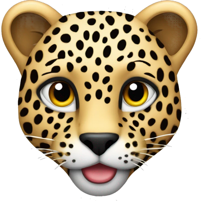 Herz mit Leopardenmuster emoji