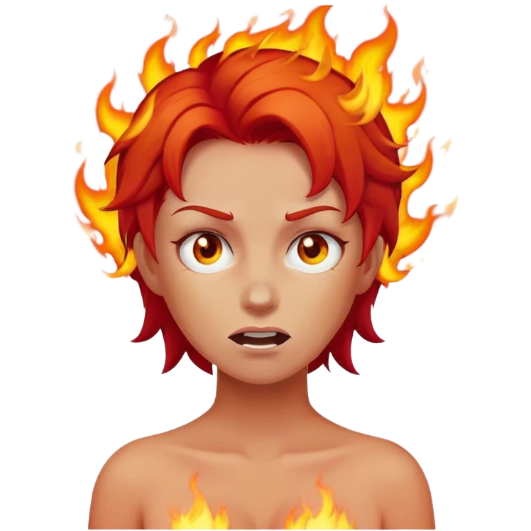 I am the fire  emoji