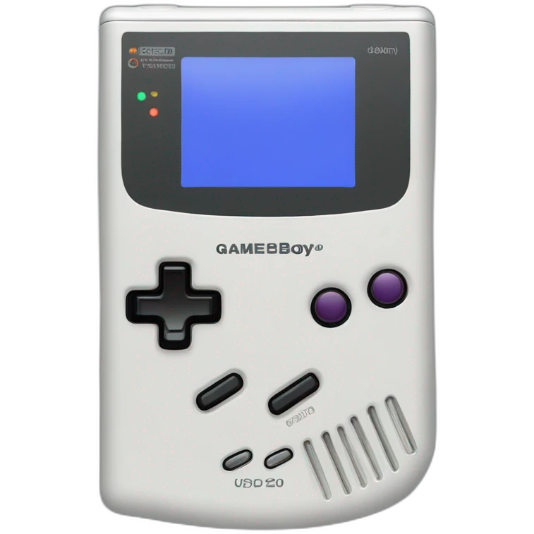 GameboyadvancedSP-high-quality-detailed emoji