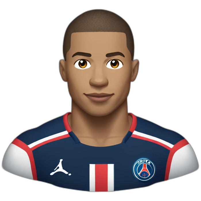 kylian mbappe, psg, buff, world cup, soccer emoji