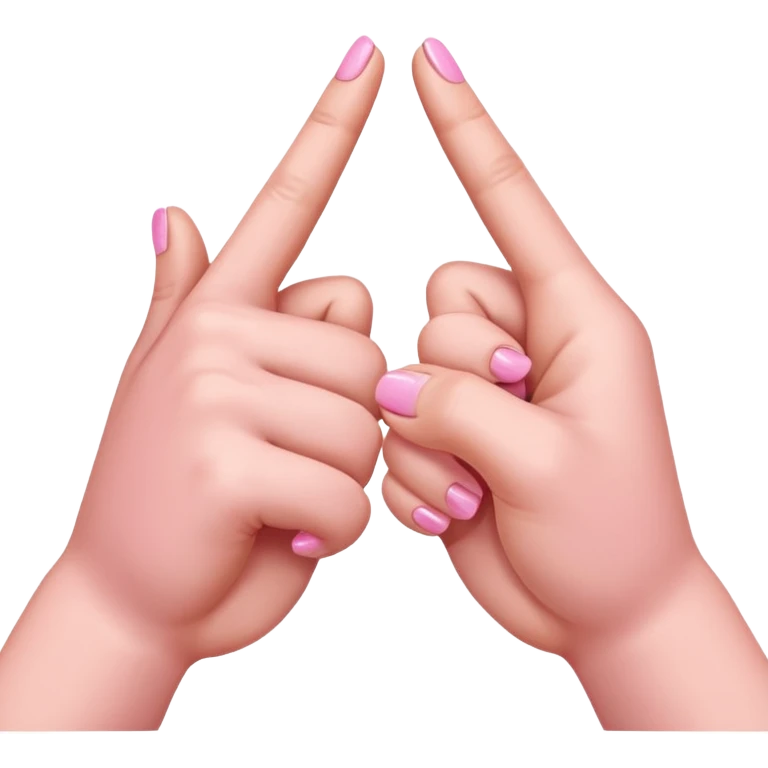 pinky swear emoji