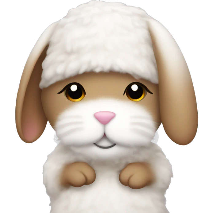 Bunny cozy emoji