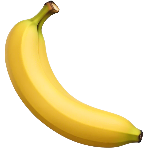 Halfway eaten banana emoji
