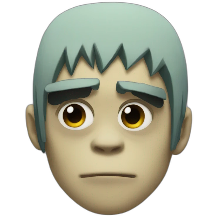 2-d gorillaz emoji