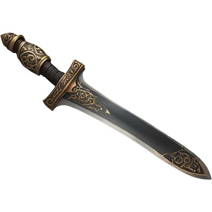 Magic Copper sword emoji