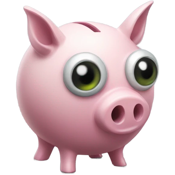 alien piggy bank emoji