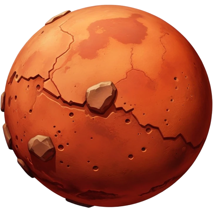 red planet Mercury emoji