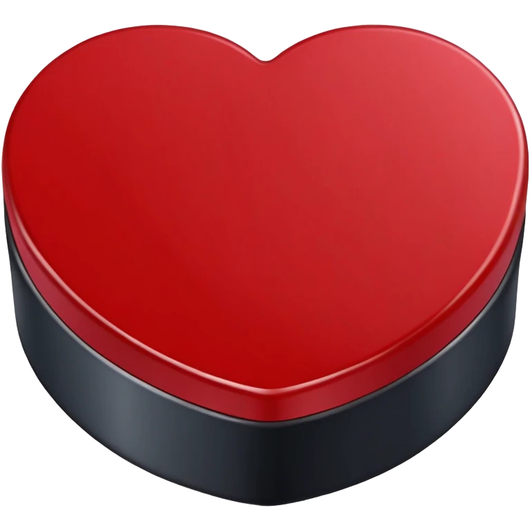 Heart hockey emoji