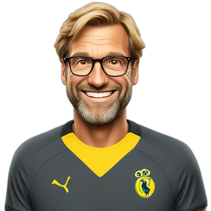 Jurgen Klopp smiling emoji
