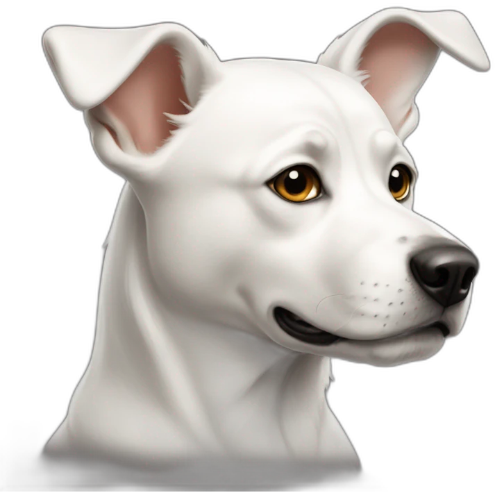 Chien blanc emoji