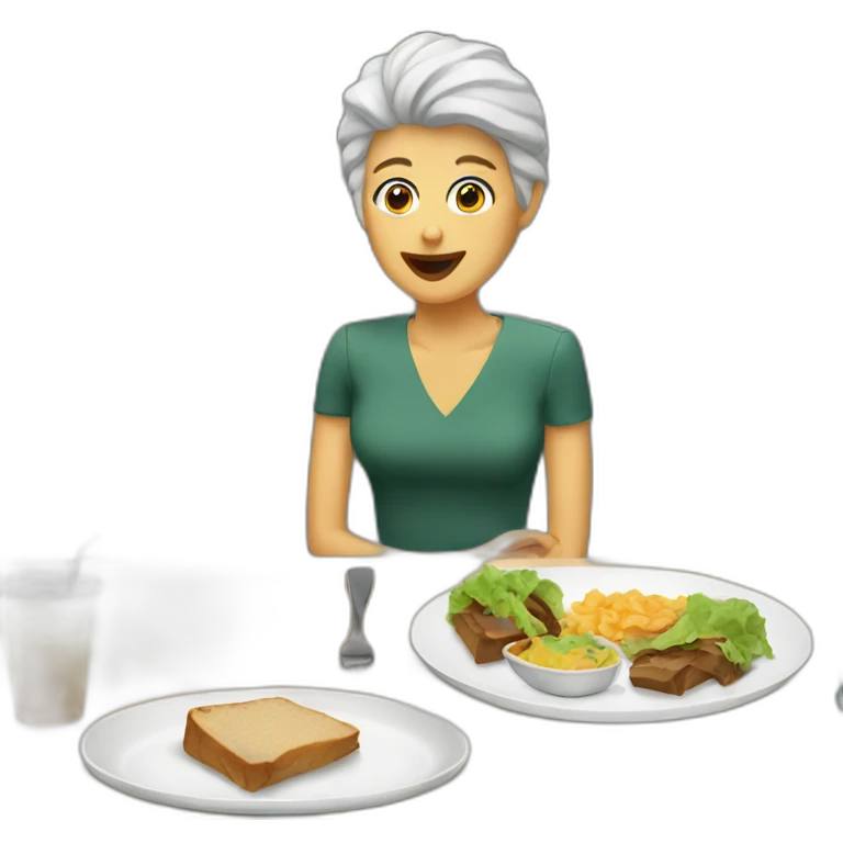 office lunch emoji