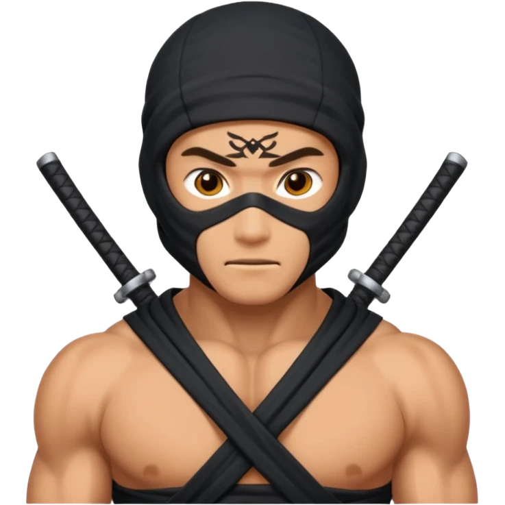 naked ninja emoji emoji