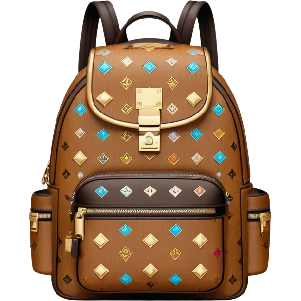 MCM backpack emoji