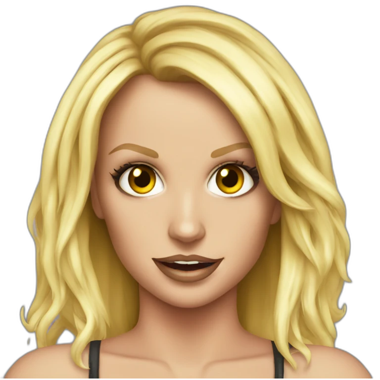 Britney spears, toxic emoji