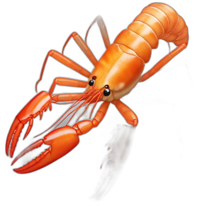Langouste sur crevette emoji