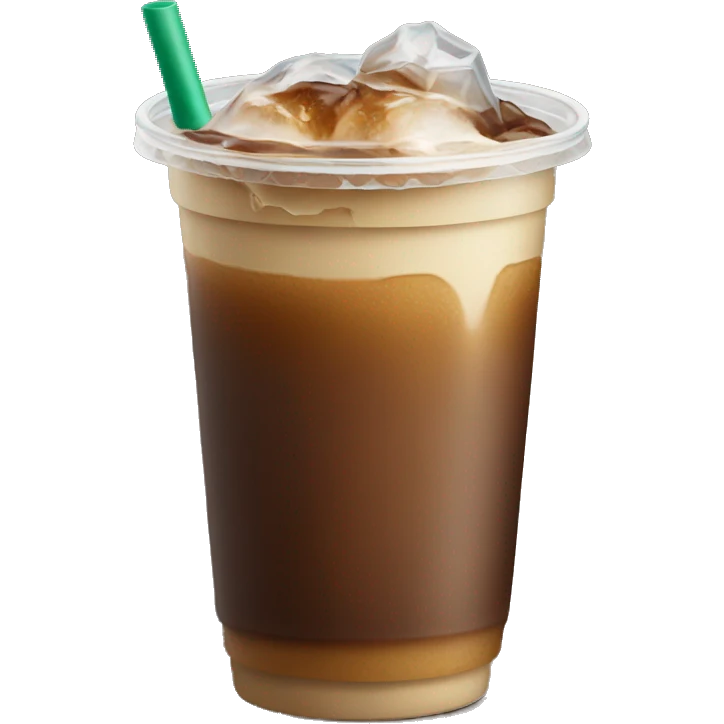 Starbucks ice coffe  emoji