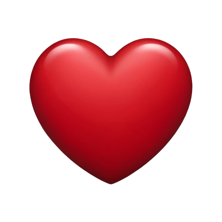 dark red heart emoji