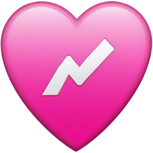 Pink check mark emoji