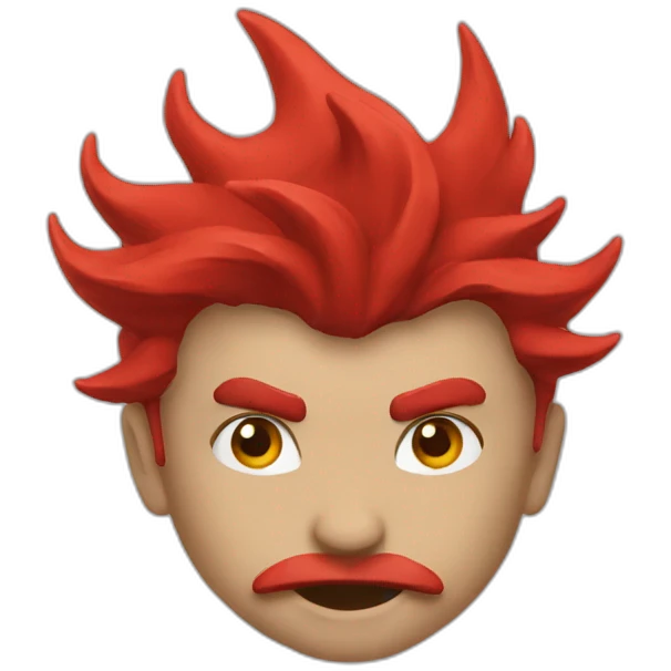 red Cyclone emoji