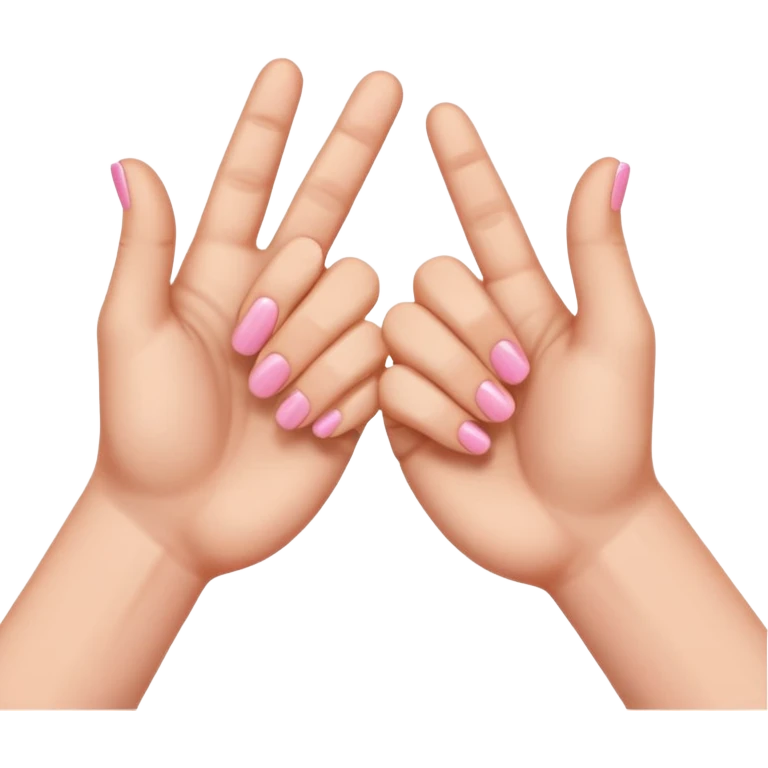 pinky promise emoji