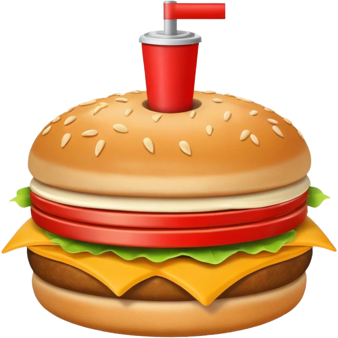 
Free fast food Delivery emoji