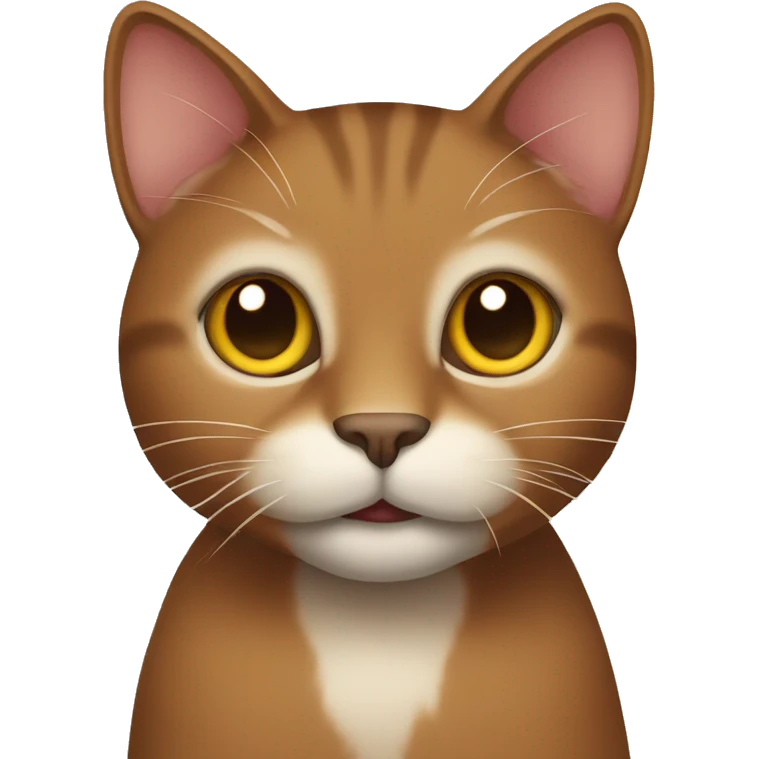 brown cat emoji