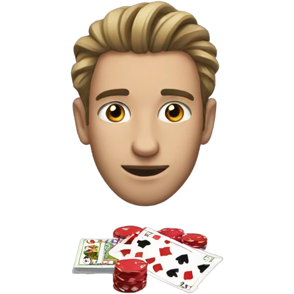 Me gambling  emoji