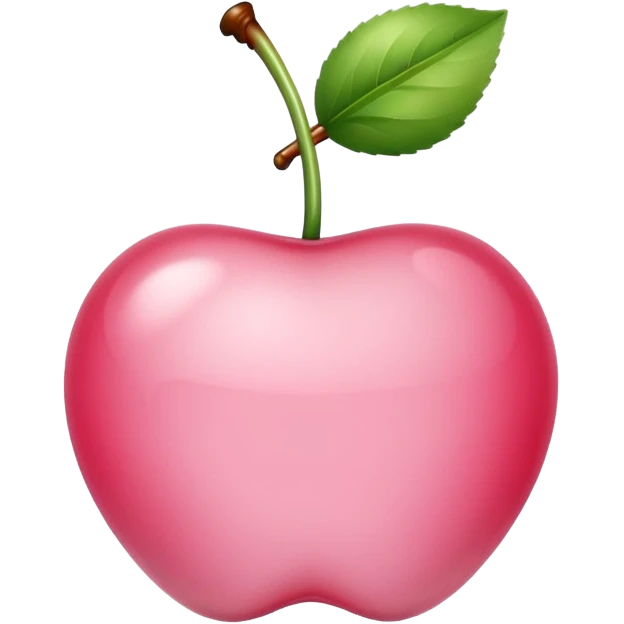 light pink Cherry emoji
