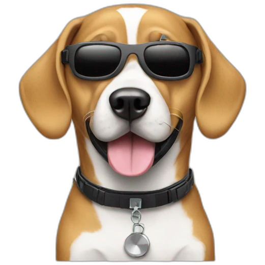 dj dog emoji