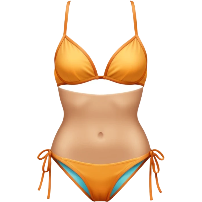 tan line on bikini emoji