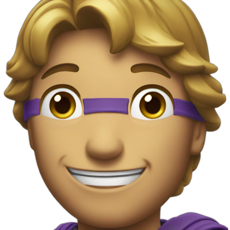 Rise! Donatello smiling emoji