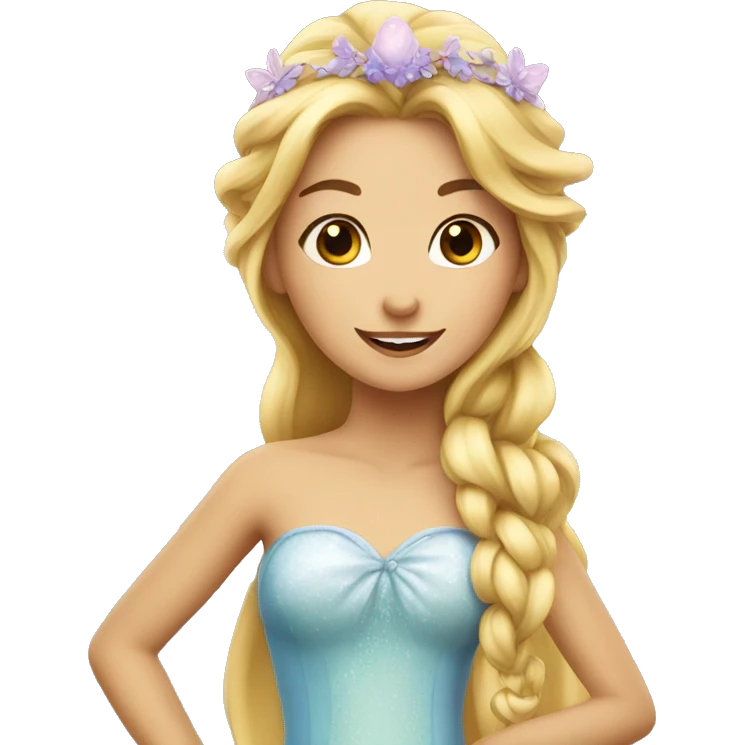 Fairy princess  emoji